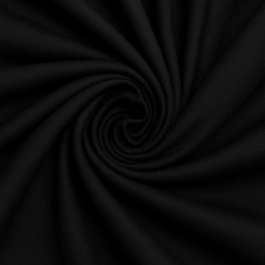 Black Cotton Voile Dupatta – Timeless Sophistication